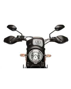 Puig 8949J paramani nero opachi in ABS Ducati Scrambler desert sled dal 2107