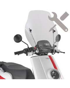 Givi A8960A attacchi parabrezza D1155ST su scooter NIU NQI