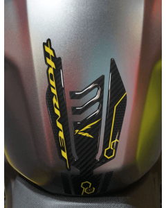 Adesivo para serbatoio Honda CB750 Hornet dal 2023 giallo Labelbike 7438649959992.