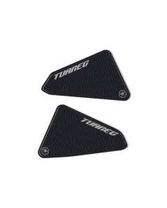 Adesivo protezione battitacco carbon look per la moto Aprilia tuareg 660 Labelbike 7438641574889