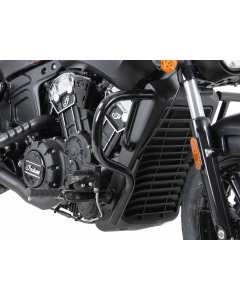 Hepco & Becker 5017568 00 01 barre paramotore nere per Indian Scout Bobber.