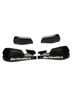 Barkbusters BHG-100-DesertX-Nero VPS paramani neri con scritta bianca per Ducati DesertX.