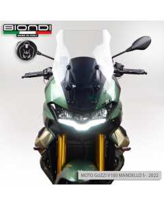 Biondi 8010426 cupolino Maxi-Touring trasparente per Moto Guzzi Mandello / S