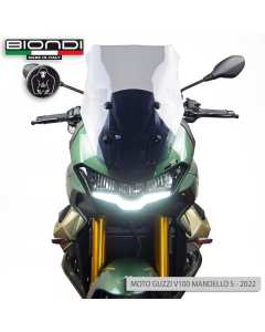 Biondi 8010427 cupolino Maxi-Touring fumè chiaro per Moto Guzzi Mandello / S