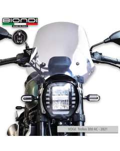 Biondi 8010468 cupolino Touring trasparente per Voge Trofeo 300AC e 500AC.