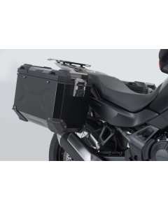Honda XL750 Transalp 750 dal 2023 coppia di borse in alluminio nere SW-Motech.