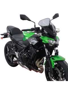 Cupolino fumè stile racing MRA serie NRN specifico per moto Kawasaki Z650 prodotta dal 2020.