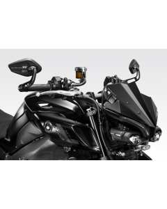 De Pretto Moto R-0745 cupolino in alluminio nero per Yamaha MT-10 dal 2022