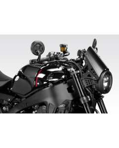 De Pretto Moto R-0759 cupolino in alluminio nero per Yamaha XSR 900 dal 2022