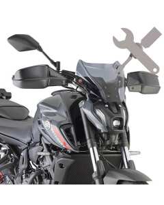 Givi A2157A cupolino 1173S sulla moto Yamaha MT-07 dal 2021