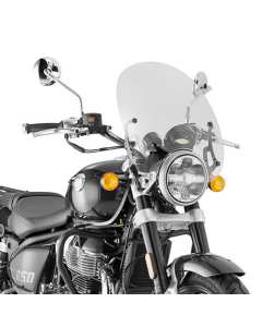 Givi 9058A cupolino trasparente per Royal Enfield Super Meteor 650.