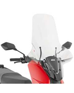 Givi 9541A  parabrezza trasparente alto per lo scooter elettrico Seat MO 