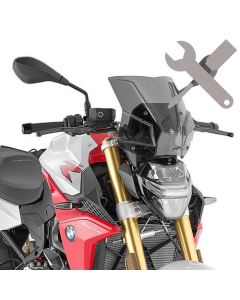 Givi A5139A attacchi per il montaggio del cupolino 5139S sulla moto Bmw F900R