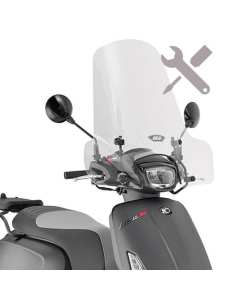 Givi A6120A kit di attacchi per montare il parabrezza 8100A sullo scooter Kymco Like Sport 125 dal 2022