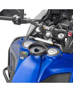 Givi BF75 flangia per aggancio borse da serbatoio Tanklock sulla moto Yamaha Tenerè 700 World Raid