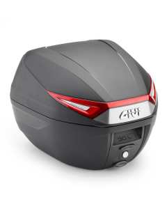 Givi C30 bauletto monolock dal 30 litri con catadiottri rossi C30N