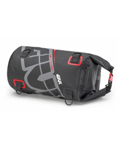 Givi EA114GR borsa moto impermeabile a rullo grigio rosso da 30 litri