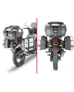 Givi PL9055 telietti porta valigie laterali Monokey per Royal Enfield Scram 411