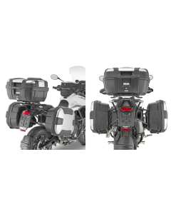 Givi PLO6415MK porta valigie laterale monokey per moto Triumph Tiger 900 