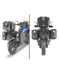 Givi PLO6422MK telaietti porta valigie laterali monokey per la moto Triumph Tiger Triumph 1200 GT dal 2022