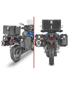 Givi PLO6423CAM telaietti per montare valigie laterali Trekker Outback sulla moto Triumph Tiger 1200 GT Explorerdal 2022