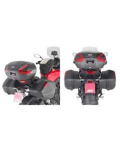 Givi PLX2159 telaietti porta valigie laterali V35 e V37 per moto Yamaha Tracer 9 dal 2021