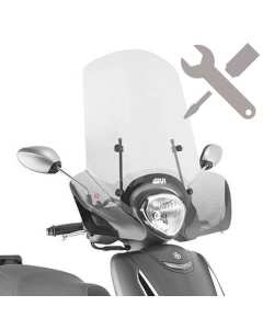 Givi A2154A attacchi per montare il parabrezza 2154A sullo Yamaha D'elight 125 dal 2021