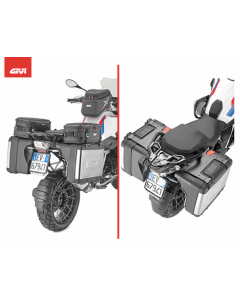 Givi S375 coppia di basi di aggancio borse XL01 sulle valigie originali BMW R1250GS dal 2019