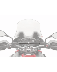 Givi S900A barra aggiuntiva in alluminio per agganciare navigatori e smarphone sulla moto