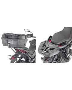 Attacco bauletto Givi SR9251 per montare un bauletto Monolock o Monokey sulla moto Voge Valico 500 DS