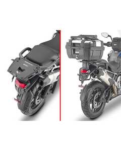 Givi SRA6422 piastra bauletto Monokey per la moto Triumph Tiger 1200 GT dal 2022