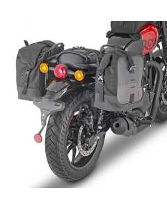 Givi TMT9056 telaietti per borse MT501 sulla moto Royal Enfield Hunter 350