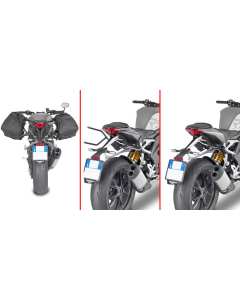 Givi TR6420 Remove-X telaietti borse morbide laterali per moto Triumph Speed Triple 1200RS dal 2021