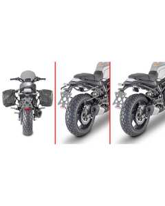 Givi TR8713 telaietti Remove X porta borse laterali per la moto Benelli Leoncino 800