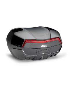 Givi V58NN Maxia 5 bauletto moto monokey da 58 litri nero con catadiottri rossi 