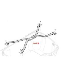 Givi  Z2170R elastico interno bauletto Givi Trekker TRK52N e TRK52B e Maxia 5 V58
