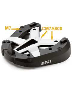 Givi CM7A900 cover argento opaco per piastra M7 