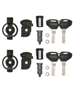 Givi SL102 chiavi e cilindretti Security lock per bauletti moto monokey