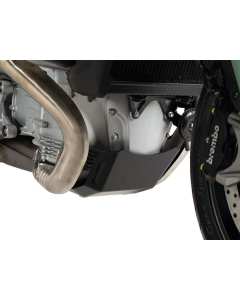 Hepco & Becker 810557 00 01 paracoppa in alluminio nero per Moto Guzzi V100 Mandello