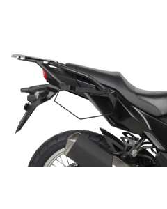 Shad K0VR37SE coppia di telaietti borse morbide su moto Kawasaki Versys 300 X dal 2017