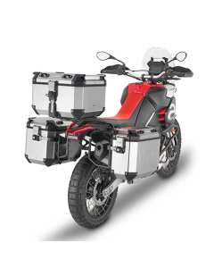 Kappa KLO6710CAM telaietti porta valigie laterali K'FORCE su moto Aprilia Tuareg 660