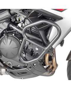 Kappa KN4132 paramtotore tubolare nero la moto Kawasaki versys 650 dal 2022