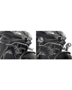 Givi LS4114 staffe di aggancio faretti su moto Kawasaki Versys 650 dal 2015