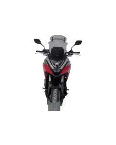 Cupolino fumè Vario Touring Screen MRA 4025066171224 per moto Honda NC 750 X dal 2021 completo di visiera superiore regolabile in sette posizioni differenti. 