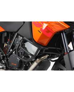 Hepco & Becker 5017519 00 01 paramotore tubolare in acciaio nero per moto KTM 1050 Adventure dal 2015 e 1090 Adventure dal 2017