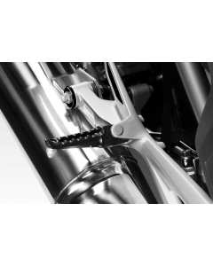 De Pretto Moto R-0681/1B pedane passeggero in alluminio nero Honda 