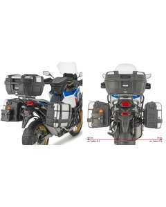 Givi PLO1178MK porta valigie laterali Monokey per moto Honda CRF 1100 L Africa Twin Adventure Sport