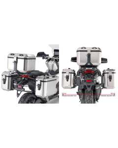 Givi PLO1188MK Honda X-ADV 750 dal 2021 telaietti porta valigie laterali monokey