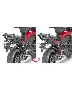 Givi PLXR2122 Yamaha MT09 Tracer porta valigie laterali V35 e V37 