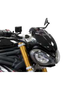 Cupolino Powerbronze fumè scuro naked per la moto Triumph Street Triple 765 R dal 2023